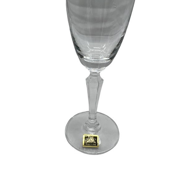 Vintage Oneida Arcadia Champagne Flutes Set of 2 C0950152 #6107 - Picture 3 of 3